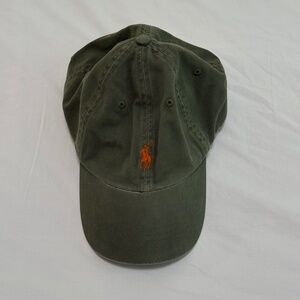 Baseball Cap - Polo Ralph Lauren Green/Orange Letters